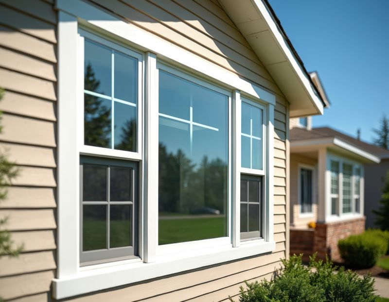 Double-Hung Windows on Residence